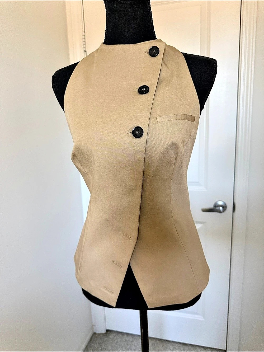 Zara Belted Vest in Brown Size XS NWT